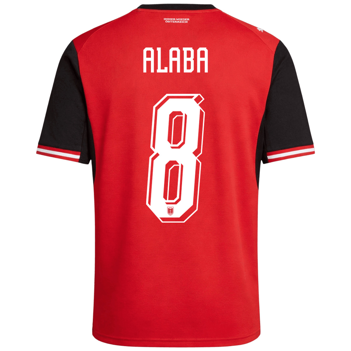 ALABA #8 Austria Home Jersey World Cup 2026