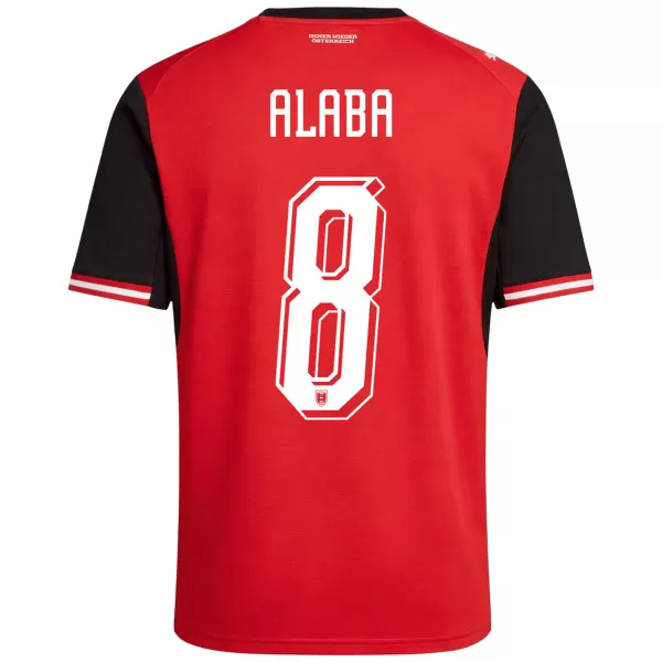 ALABA #8 Austria Home Jersey World Cup 2026 - minejerseys