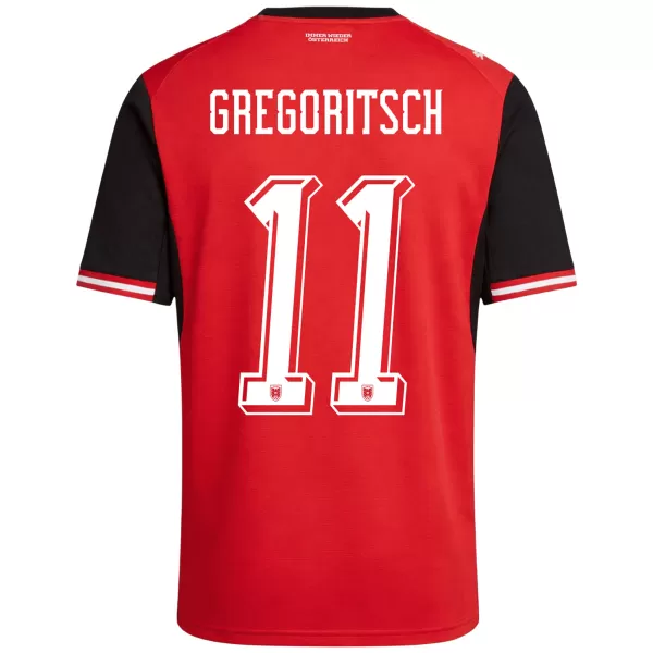 GREGORITSCH #11 Austria Home Jersey World Cup 2026 - minejerseys
