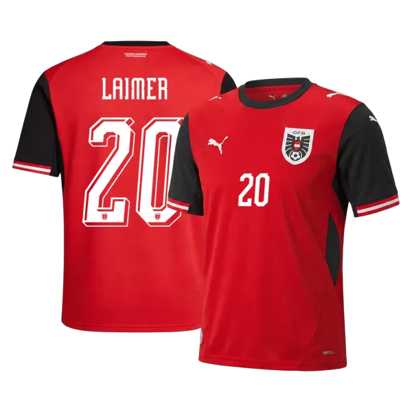 LAIMER #20 Austria Home Jersey 2025/26 - minejerseys