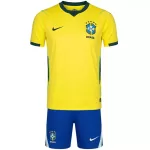 Kids Brazil Home Jersey Kit World Cup 2026 - minejerseys