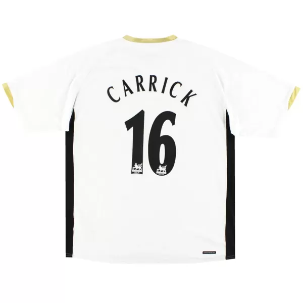 Carrick #16 Retro Manchester United Away Jersey 2006/08 - minejerseys