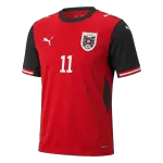GREGORITSCH #11 Austria Home Jersey 2025/26 - minejerseys