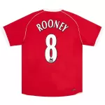 Rooney #8 Retro Manchester United Home Jersey 2006/07 - minejerseys