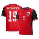 BAUMGARTNER #19 Austria Home Jersey World Cup 2026 - minejerseys