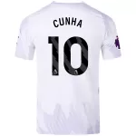 Cunha #10 Manchester United Away Jersey 2025/26 - minejerseys