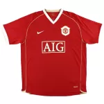Retro Manchester United Home Jersey 2006/07 - minejerseys