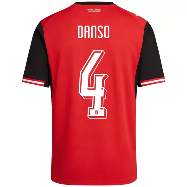 DANSO #4 Austria Home Jersey World Cup 2026 - minejerseys