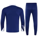 PSG Zipper Sweatshirt Kit(Top+Pants) Navy 2025/26 - minejerseys