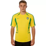 Retro Brazil Home Jersey World Cup 2002 - minejerseys