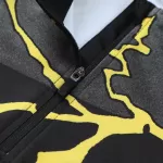 Real Madrid x Marvel Zipper Sweatshirt Kit(Top+Pants) Black 2025/26 - minejerseys