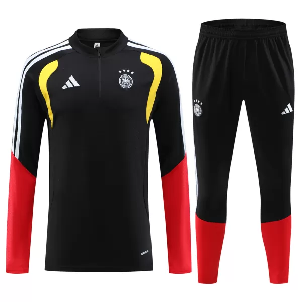 Germany Zipper Sweatshirt Kit(Top+Pants) Black 2026 - minejerseys