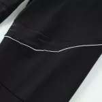 Real Madrid x Marvel Zipper Sweatshirt Kit(Top+Pants) Black 2025/26 - minejerseys