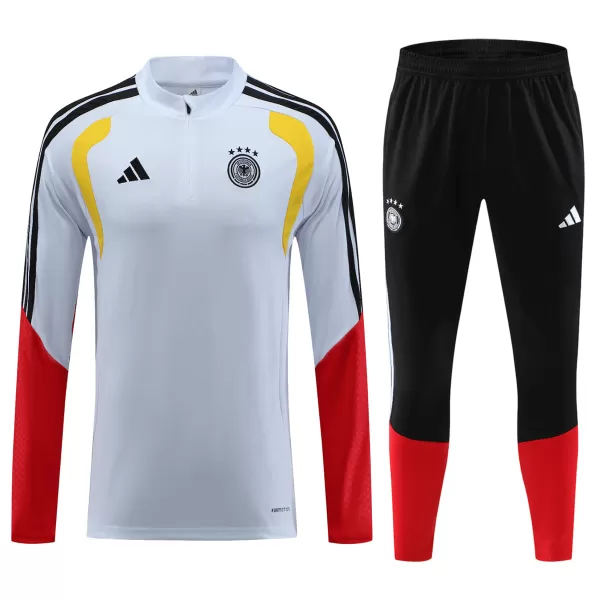 Germany Zipper Sweatshirt Kit(Top+Pants) White 2026 - minejerseys
