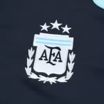 Argentina Zipper Sweatshirt Kit(Top+Pants) Navy 2026 - minejerseys