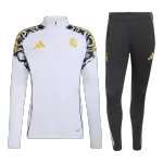 Kids Real Madrid x Marvel Zipper Sweatshirt Kit(Top+Pants) White 205/26 - minejerseys