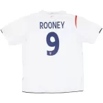 Rooney #9 Retro England Home Jersey World Cup 2006 - minejerseys
