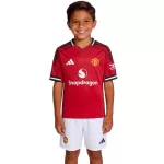 Kids Manchester United Home Jersey Kit 2025/26 - minejerseys