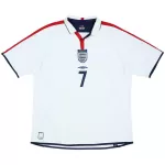Beckham #7 Retro England Home Jersey Euro Cup 2004 - minejerseys