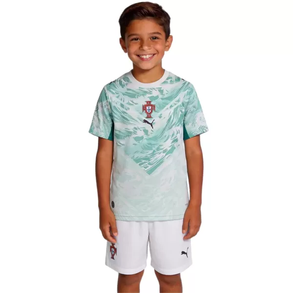 Kids Portugal Away Jersey Kit World Cup 2026 - minejerseys