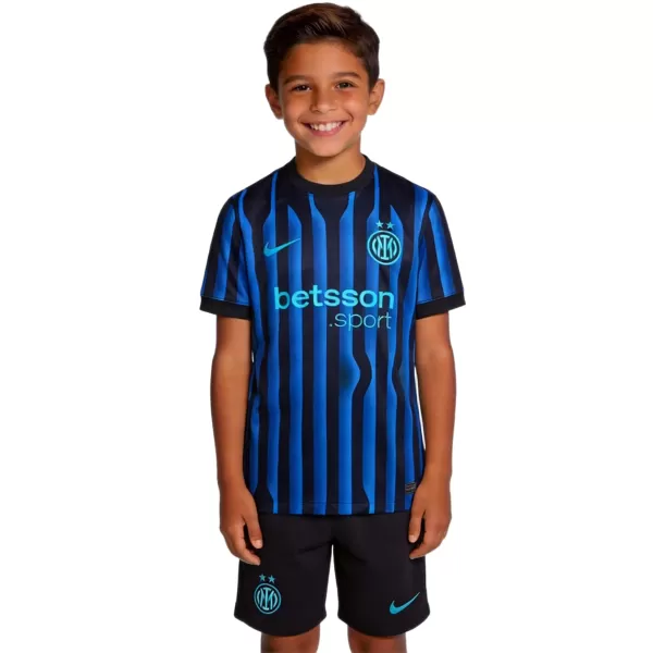 Kids Inter Milan Home Jersey Kit 2025/26 - minejerseys