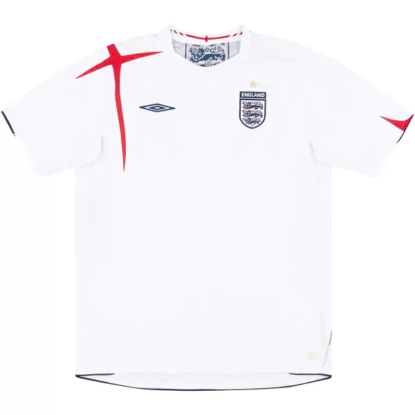 Retro England Home Jersey World Cup 2006 - minejerseys