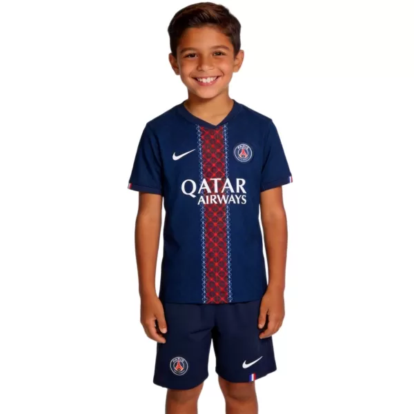 Kids PSG Home Jersey Kit 2025/26 - minejerseys