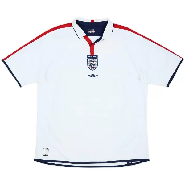 Retro England Home Jersey Euro Cup 2004 - minejerseys