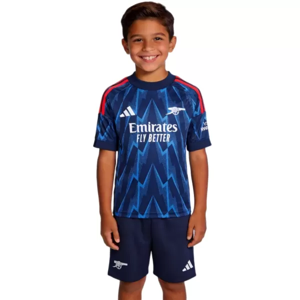 Kids Arsenal Away Jersey Kit 2025/26 - minejerseys