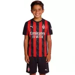 Kids AC Milan Home Jersey Kit 2025/26 - minejerseys