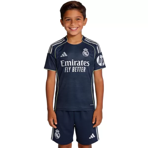 Kids Real Madrid Away Jersey Kit 2025/26 - [Super Replica] - minejerseys