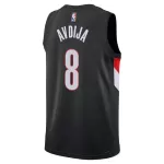 Unisex Portland Trail Blazers Deni Avdija #8 Black Swingman Jersey - Icon Edition - minejerseys