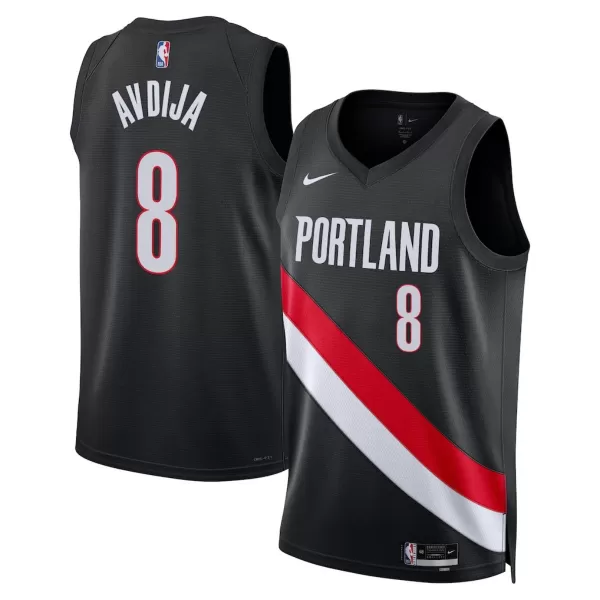 Unisex Portland Trail Blazers Deni Avdija #8 Black Swingman Jersey - Icon Edition - minejerseys