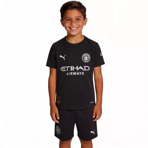 Kids Manchester City Away Jersey Kit 2025/26 - minejerseys