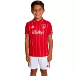 Kids Nottingham Forest Home Jersey Kit 2025/26 - minejerseys