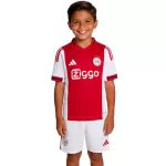 Kids Ajax Home Jersey Kit 2025/26 - minejerseys