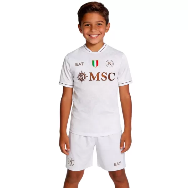 Kids Napoli Away Jersey Kit 2025/26 - minejerseys
