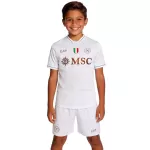 Kids Napoli Away Jersey Kit 2025/26 - minejerseys