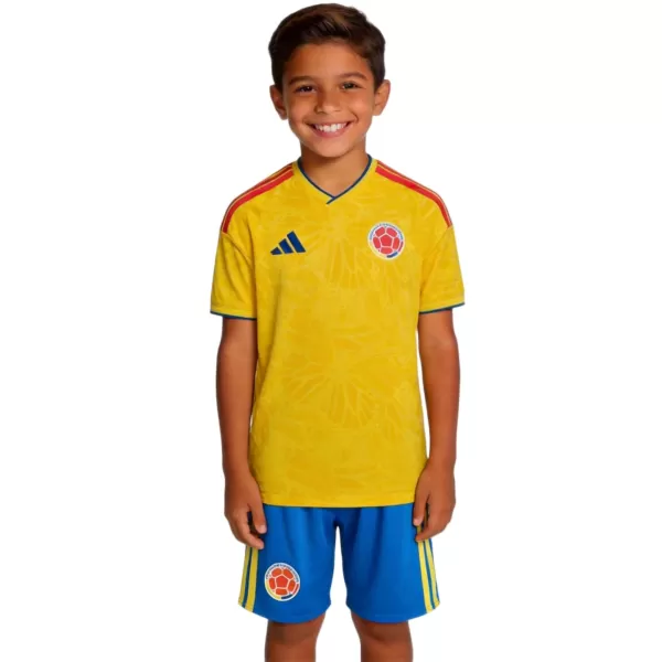 Kids Colombia Home Jersey Kit World Cup 2026 - minejerseys
