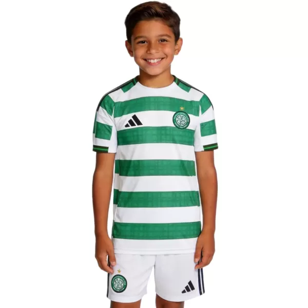 Kids Celtic Home Jersey Kit 2025/26 - minejerseys