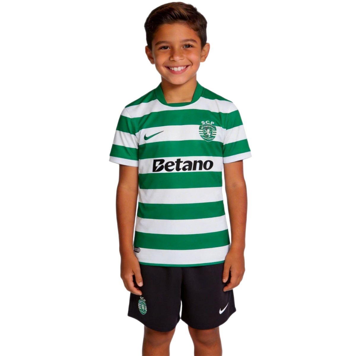 Kids Sporting CP Home Jersey Kit 2025/26