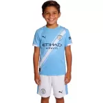 Kids Manchester City Home Jersey 2025/26 - minejerseys