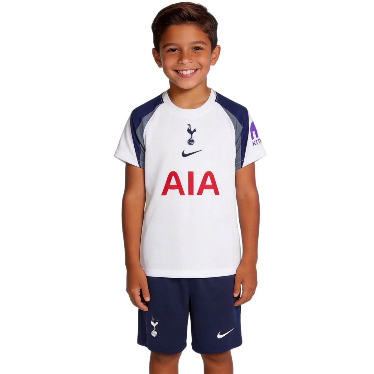 Kids Tottenham Hotspur Home Jersey Kit 2025/26