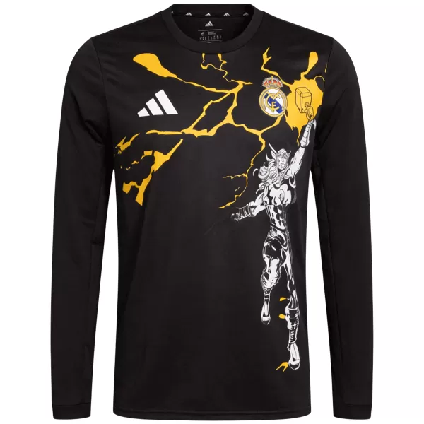 Real Madrid x Marvel Long Sleeve Jersey 2025/26 - minejerseys