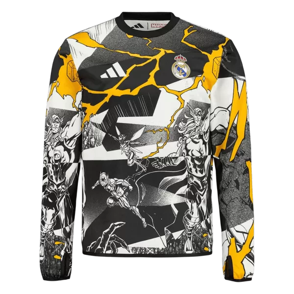 Real Madrid Long Sleeve Jersey 2025/26 - minejerseys