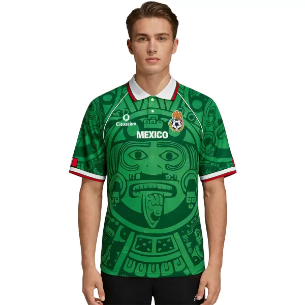 Retro Mexico Home Jersey World Cup 1998 - minejerseys