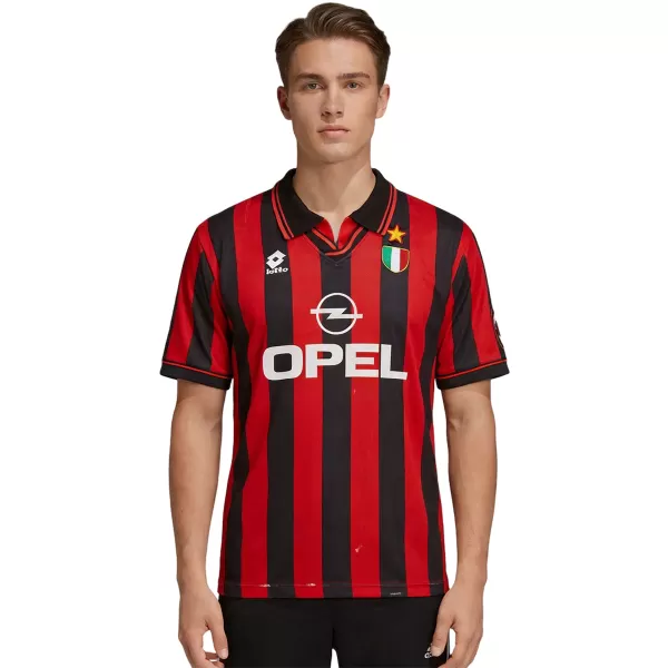 Retro AC Milan Home Jersey 1996/97 - minejerseys