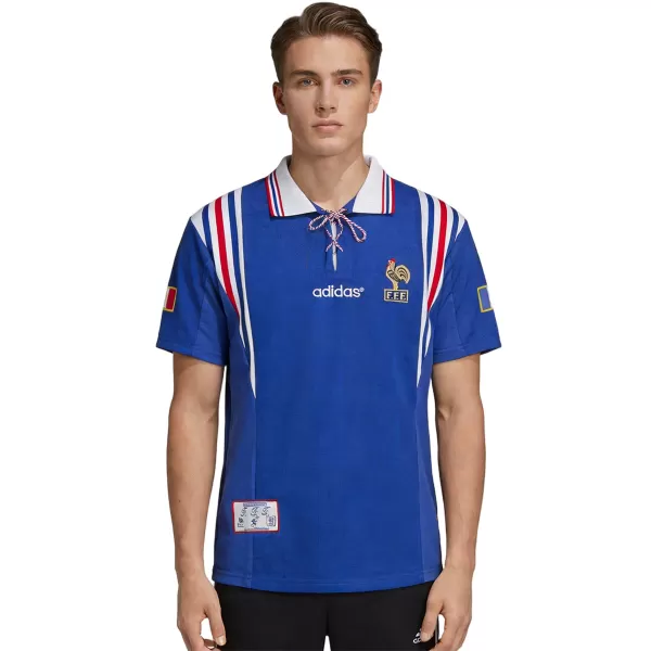 Retro France Home Jersey Euro Cup 1996 - minejerseys