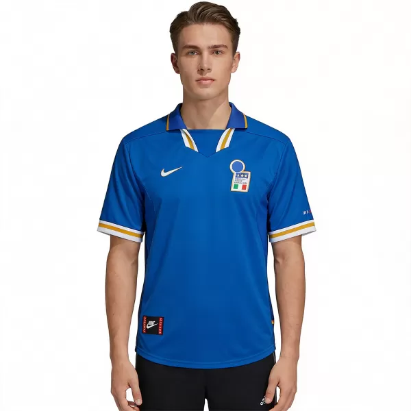 Retro Italy Home Jersey Euro Cup 1996 - minejerseys