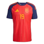 LAMINE YAMAL #19 Spain Home Match Jersey Player Version 2025/26 - minejerseys